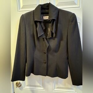 Genny Italian Made Luxury Black Blazer (vintage)